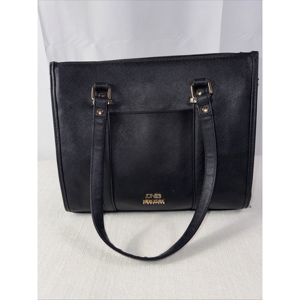 Jones New York Signature Black Tote Bag